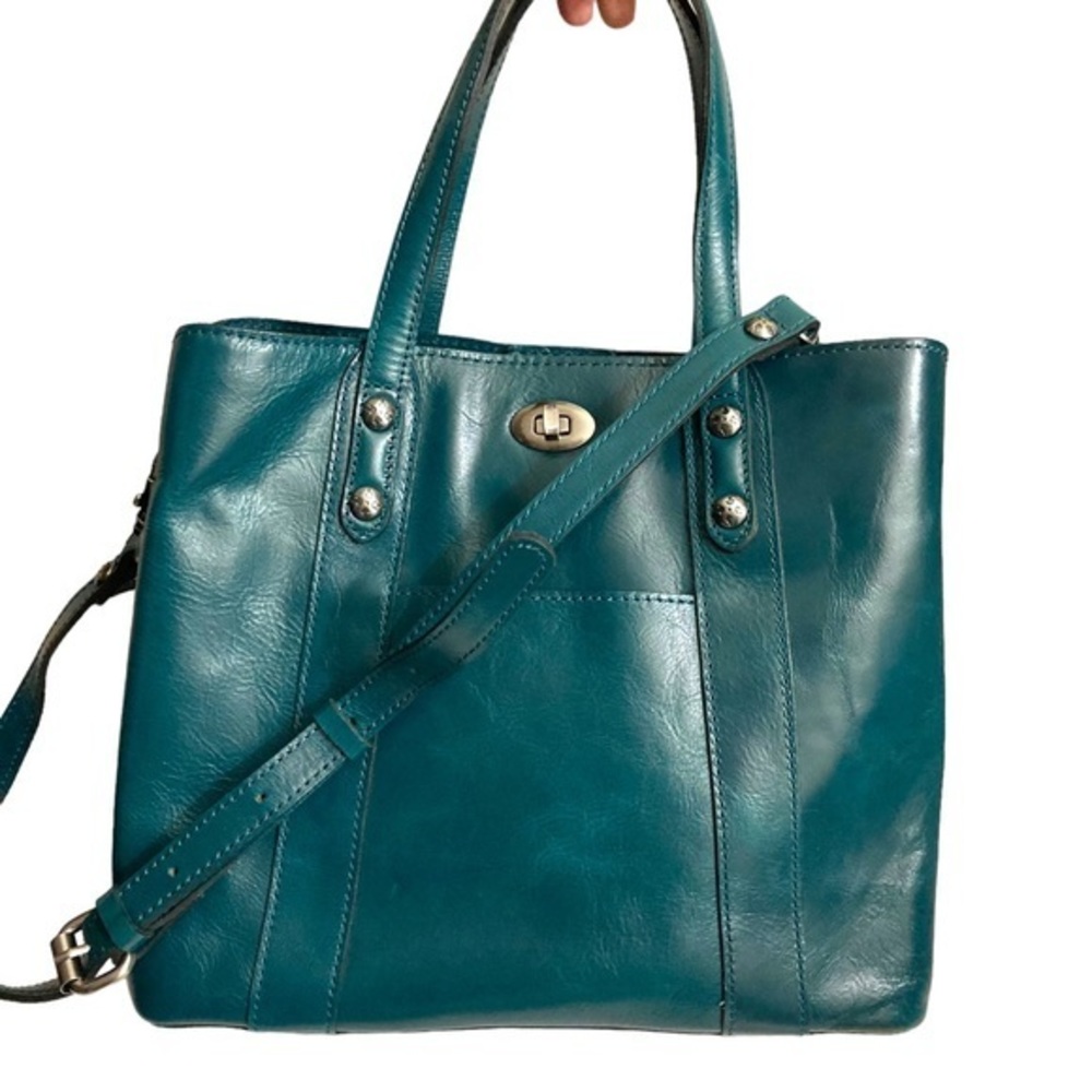 Patricia Nash Darby Small Leather Tote Crossbody bag